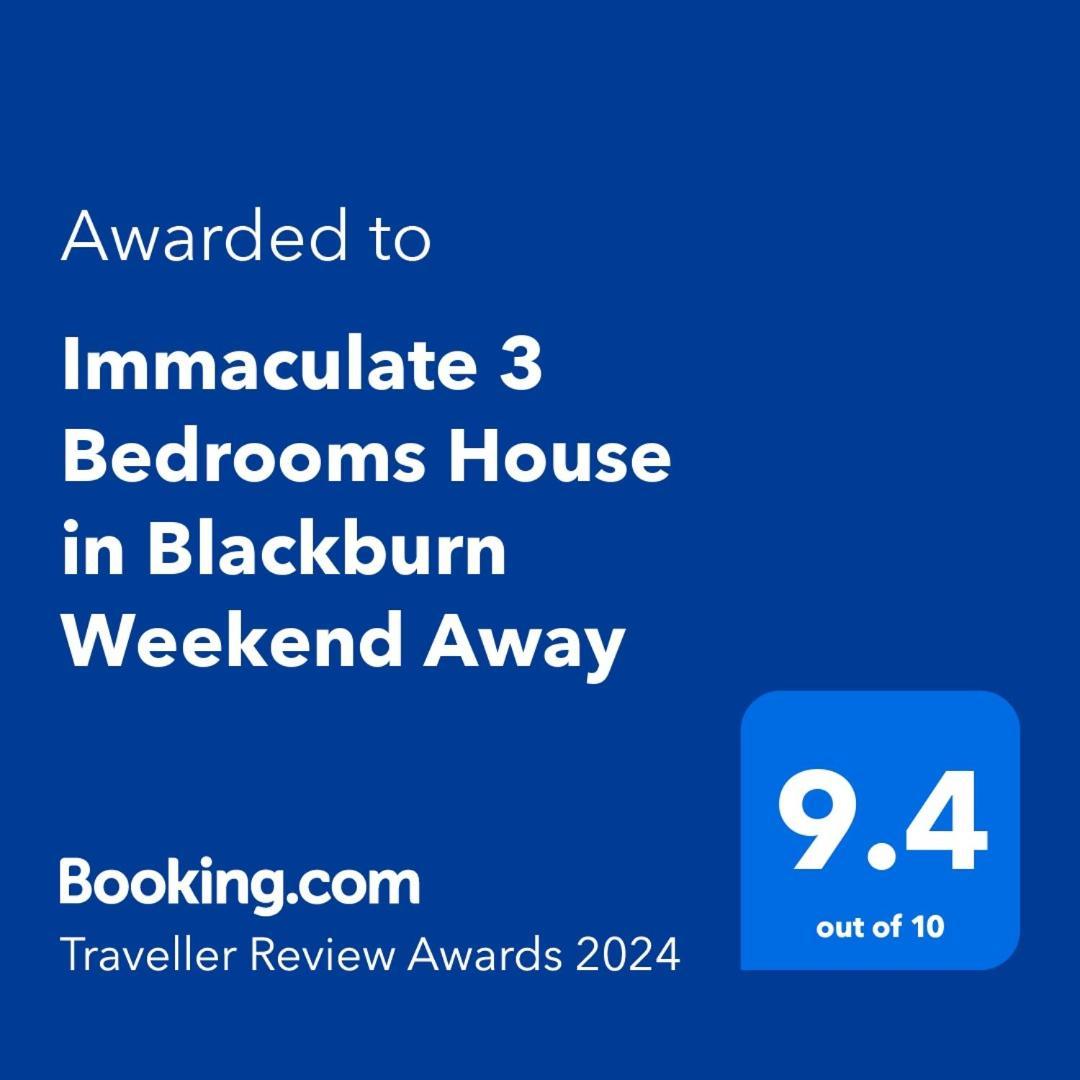 Entire Charming 5-Bed House In Darwen Blackburn Bb1 Free Parking Roadside Rishton Ngoại thất bức ảnh
